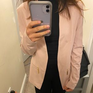Carmen pink and gold blazer